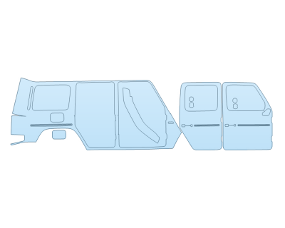2025 MERCEDES-BENZ G-CLASS 580 W/EQ TECH FULL PASSENGER SIDE