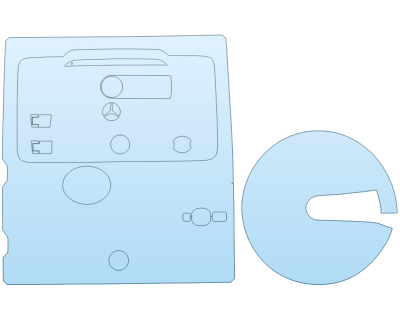 2025 MERCEDES-BENZ G-CLASS 580 W/EQ TECH FULL REAR HATCH NO BADGES