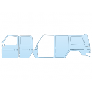 2025 MERCEDES-BENZ G-CLASS AMG G 63 FULL DRIVER SIDE NO BADGES 2025 MERCEDES-BENZ G-CLASS AMG G 63 FULL DRIVER SIDE NO BADGES