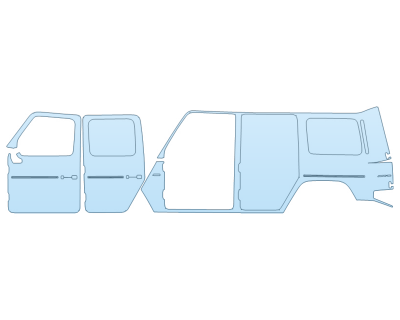 2025 MERCEDES-BENZ G-CLASS AMG G 63 FULL DRIVER SIDE NO BADGES