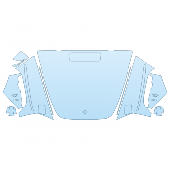 2025 MERCEDES-BENZ G-CLASS AMG G 63 HOOD FENDERS MIRRORS FULL (WRAPPED EDGES)