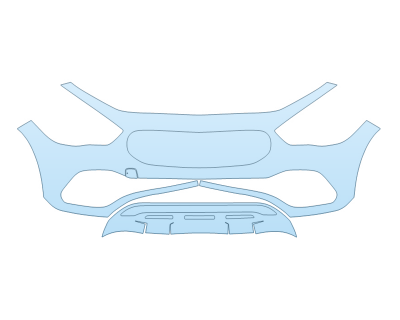 2025 MERCEDES-BENZ GLA-CLASS SUV 250 BUMPER 2025 MERCEDES-BENZ GLA-CLASS SUV 250 BUMPER