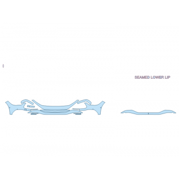 2025 MERCEDES-BENZ GLA-CLASS SUV AMG 45 BUMPER W SENSORS