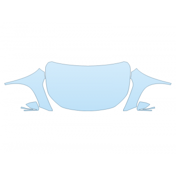 2025 MERCEDES-BENZ GLA-CLASS SUV AMG 45 HOOD FENDERS MIRRORS FULL (WRAPPED EDGES)