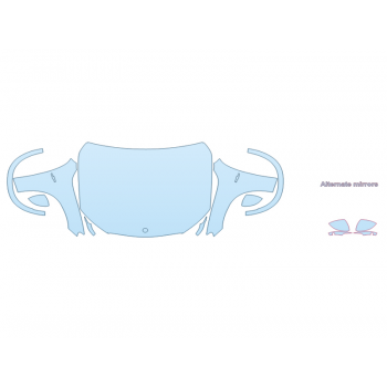 2025 MERCEDES-BENZ GLC-CLASS 300 COUPE AMG LINE HOOD FENDERS MIRRORS FULL (WRAPPED EDGES) 2025 MERCEDES-BENZ GLC-CLASS 300 COUPE AMG LINE HOOD FENDERS MIRRORS FULL (WRAPPED EDGES)