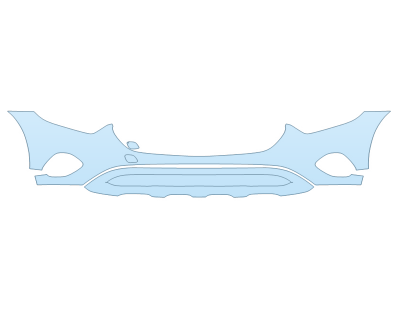 2025 MERCEDES-BENZ GLC-CLASS 300 SUV BUMPER 2025 MERCEDES-BENZ GLC-CLASS 300 SUV BUMPER