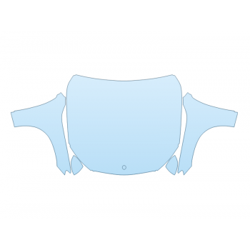 2025 MERCEDES-BENZ GLC-CLASS 300 SUV HOOD FENDERS MIRRORS FULL (WRAPPED EDGES)