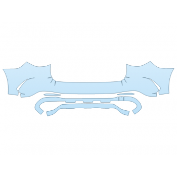 2025 MERCEDES-BENZ GLC-CLASS 300 SUV AMG LINE BUMPER 2025 MERCEDES-BENZ GLC-CLASS 300 SUV AMG LINE BUMPER