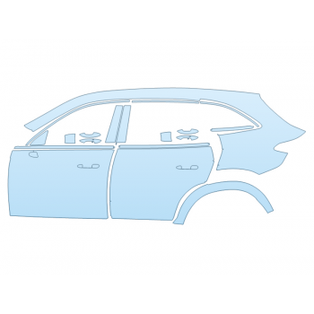 2025 MERCEDES-BENZ GLC-CLASS 300 SUV AMG LINE DRIVER SIDE