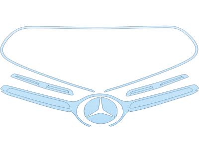 2025 MERCEDES-BENZ GLC-CLASS 300 SUV AMG LINE GRILL 2025 MERCEDES-BENZ GLC-CLASS 300 SUV AMG LINE GRILL