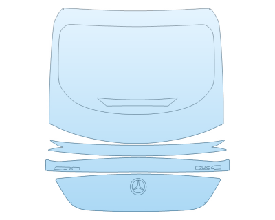 2025 MERCEDES-BENZ GLC-CLASS AMG 43 COUPE FULL REAR HATCH W BADGES 2025 MERCEDES-BENZ GLC-CLASS AMG 43 COUPE FULL REAR HATCH W BADGES