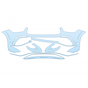 2025 MERCEDES-BENZ GLE-CLASS COUPE AMG 53 BUMPER W SENSORS