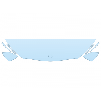 2025 MERCEDES-BENZ GLE-CLASS COUPE AMG 53 HOOD FENDERS MIRRORS 18 INCH STRAIGHT (WRAPPED EDGES)