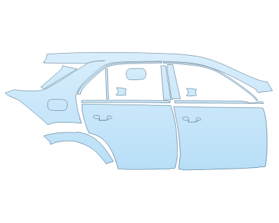 2025 MERCEDES-BENZ GLE-CLASS SUV 350 4MATIC 60 INCH PASSENGER SIDE