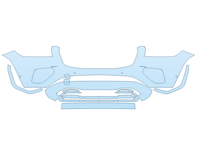 2025 MERCEDES-BENZ GLS-CLASS GLS 450 BUMPER