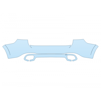 2025 MERCEDES-BENZ GLS-CLASS GLS 580 REAR BUMPER 2025 MERCEDES-BENZ GLS-CLASS GLS 580 REAR BUMPER