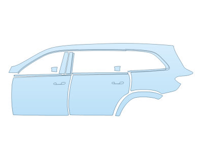 2025 MERCEDES-BENZ GLS-CLASS GLS 580 DRIVER SIDE