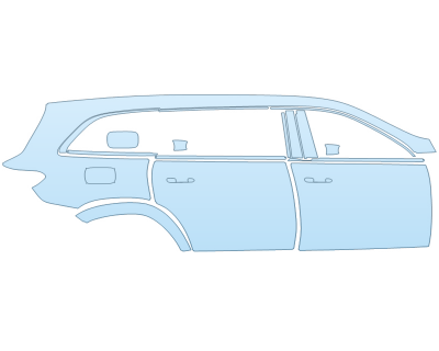 2025 MERCEDES-BENZ GLS-CLASS GLS 580 PASSENGER SIDE