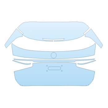 2025 MERCEDES-BENZ GLS-CLASS GLS 580 REAR HATCH 1 PIECE