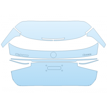 2025 MERCEDES-BENZ GLS-CLASS GLS 580 REAR HATCH W/EMBLEMS 1 PIECE