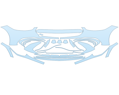 2025 MERCEDES-BENZ S-CLASS AMG S63 E BUMPER