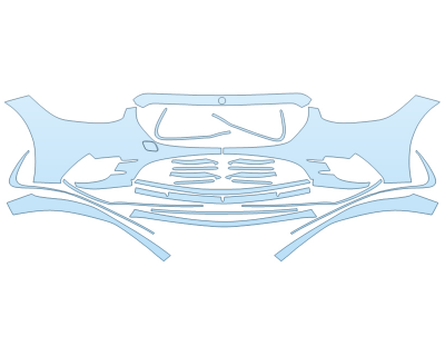 2025 MERCEDES-BENZ S-CLASS S 500 AMG LINE BUMPER