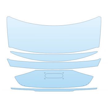 2025 MERCEDES-BENZ S-CLASS S 580 AMG LINE FULL TRUNK SPOILER