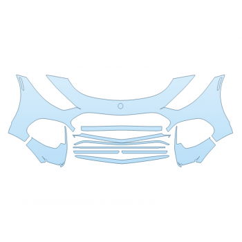 2025 MERCEDES-BENZ SL-CLASS AMG 55 BUMPER 2025 MERCEDES-BENZ SL-CLASS AMG 55 BUMPER