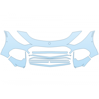 2025 MERCEDES-BENZ SL-CLASS AMG 55 BUMPER W SENSORS