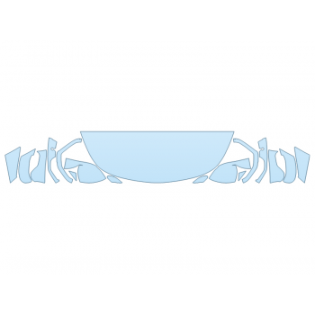 2025 MERCEDES-BENZ SL-CLASS AMG 55 HOOD FENDERS MIRRORS 18 INCH STRAIGHT (WRAPPED EDGES)