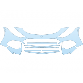 2025 MERCEDES-BENZ SL-CLASS AMG 63 BUMPER