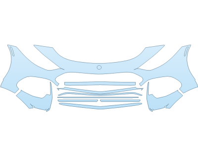 2025 MERCEDES-BENZ SL-CLASS AMG 63 BUMPER