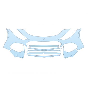 2025 MERCEDES-BENZ SL-CLASS AMG 63 BUMPER W SENSORS 2025 MERCEDES-BENZ SL-CLASS AMG 63 BUMPER W SENSORS