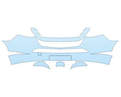 2025 MERCEDES-BENZ SPRINTER CARGO VAN BUMPER