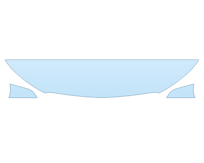 2025 MERCEDES-BENZ SPRINTER CARGO VAN HOOD FENDERS 18 INCH STRAIGHT