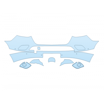 2026 MERCEDES-BENZ SPRINTER CREW VAN BUMPER W SENSORS