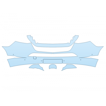 2025 MERCEDES-BENZ SPRINTER CREW VAN BUMPER W SENSORS