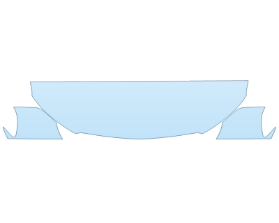 2025 MERCEDES-BENZ SPRINTER CREW VAN HOOD FENDERS 24 INCH STRAIGHT