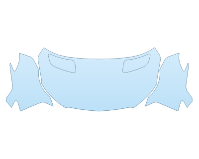 2025 MERCEDES-BENZ SPRINTER CREW VAN HOOD FENDERS FULL (WRAPPED EDGES)