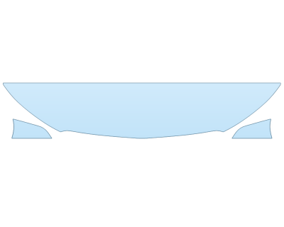 2025 MERCEDES-BENZ SPRINTER PASSENGER VAN HOOD FENDERS 18 INCH STRAIGHT (WRAPPED EDGES) 2025 MERCEDES-BENZ SPRINTER PASSENGER VAN HOOD FENDERS 18 INCH STRAIGHT (WRAPPED EDGES)