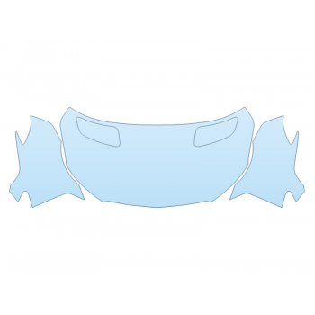 2025 MERCEDES-BENZ SPRINTER PASSENGER VAN HOOD FENDERS FULL (WRAPPED EDGES)