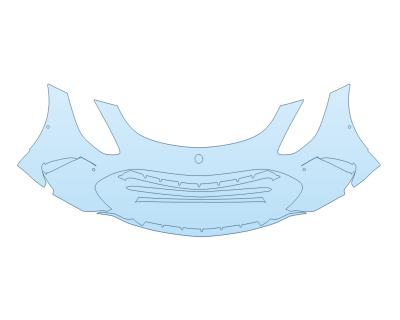 2026 MERCEDES-BENZ AMG GT 2 DOOR 55 BUMPER W SENSORS