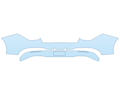 2026 MERCEDES-BENZ CLA-CLASS AMG 45 COUPE REAR BUMPER