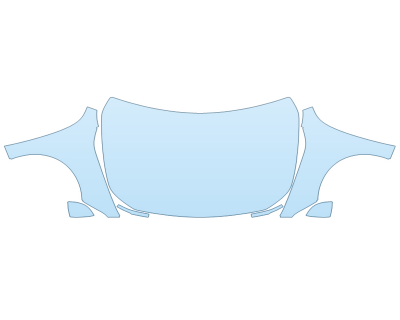 2026 MERCEDES-BENZ CLA-CLASS AMG 45 COUPE HOOD FENDERS MIRRORS FULL