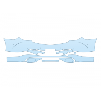 2026 MERCEDES-BENZ CLE-CLASS CABRIOLET AMG CLE 53 REAR BUMPER W SENSORS