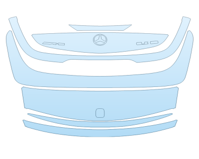 2026 MERCEDES-BENZ CLE-CLASS CABRIOLET AMG CLE 53 FULL TRUNK SPOILER W/BADGES