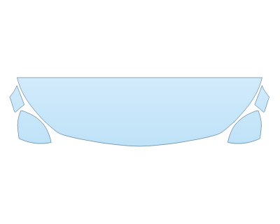 2026 MERCEDES-BENZ CLE-CLASS CABRIOLET CLE 300 4MATIC AMG LINE HOOD FENDERS MIRRORS 18 INCH STRAIGHT (WRAPPED EDGES)