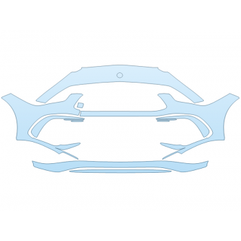 2026 MERCEDES-BENZ CLE-CLASS CABRIOLET CLE 450 4MATIC BUMPER