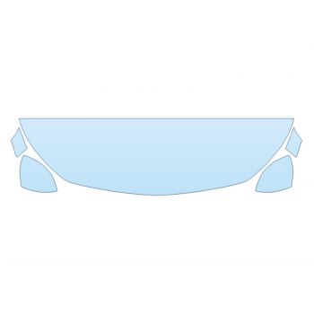 2026 MERCEDES-BENZ CLE-CLASS CABRIOLET CLE 450 4MATIC HOOD FENDERS MIRRORS 18 INCH STRAIGHT (WRAPPED EDGES)