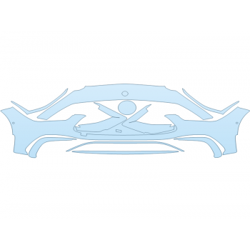 2026 MERCEDES-BENZ CLE-CLASS COUPE AMG CLE 53 BUMPER W SENSORS W/AMG PERF PKG